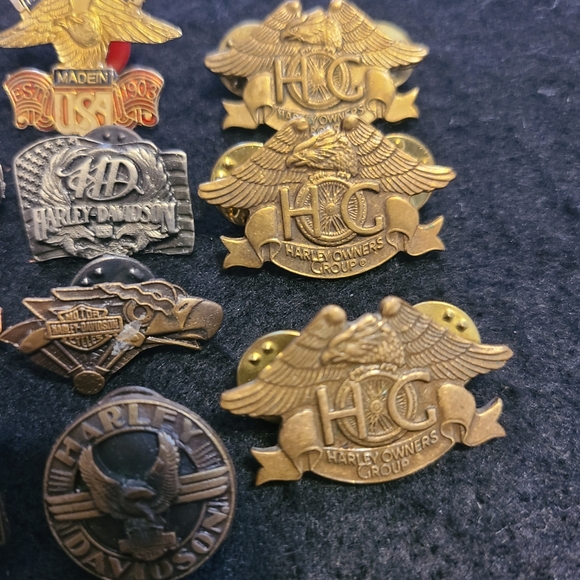 Harley-davidson metal pin lot - Picture 5 of 11